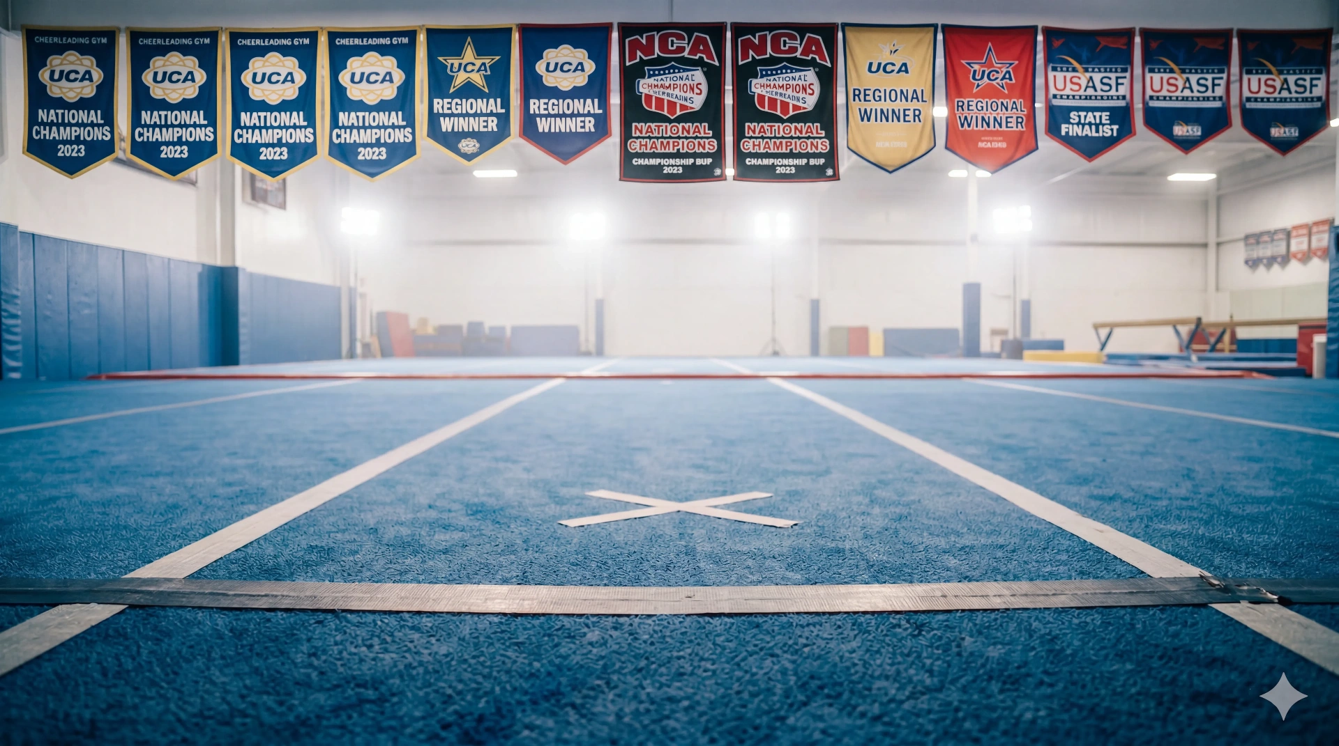 HVM-represented cheer athlete
